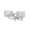 Z-Lite Rubicon 2 Light Vanity, Chrome & Clear 1927-2V-CH-LED - alternate 4